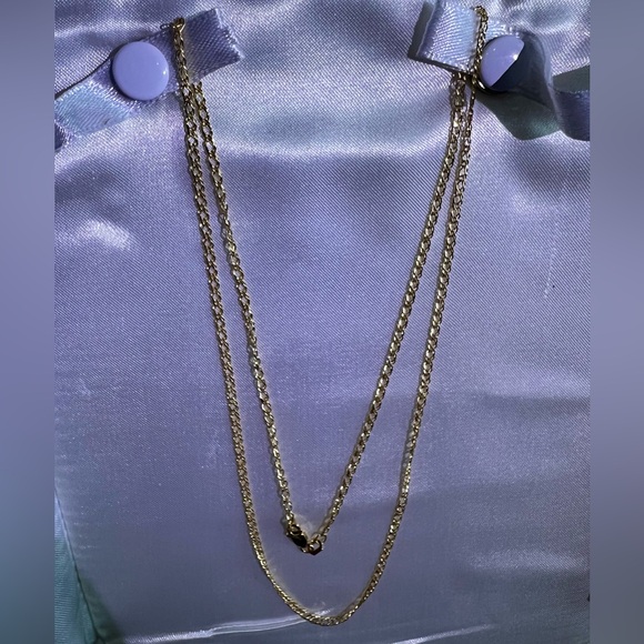 Rombo Cuban Solid Gold Chain 10k Necklace 20’
